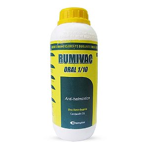 Champion Rumivac Anti-helmíntico Bovinos e Suínos Solução Oral 1L