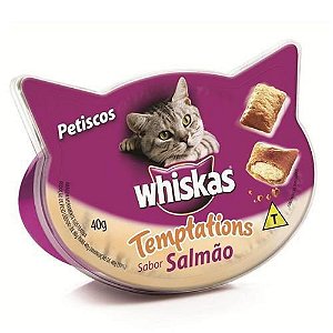 Whiskas Temptations Adulto Salmão 40GR