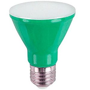 Kian Lâmpada Led PAR20 6W Luz Verde