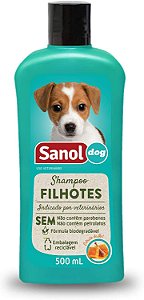 Sanol Dog Shampoo Filhote 500mL