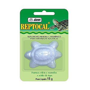 Reptocal Suplemento Mineral Tartaruga 15g