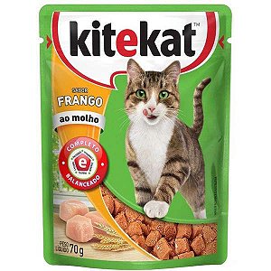 Kitecat Sachê Adulto Frango 70g