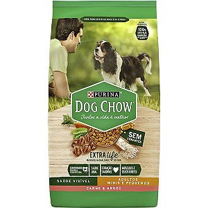 Purina Dog Chow Adulto Raças Pequenas Carne e Arroz