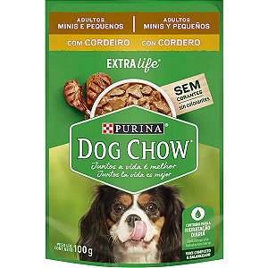 Purina Dog Chow Adulto Raças Pequenas Cordeiro 100g