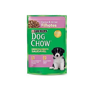 Purina Dog Chow Filhotes Carne/Arroz 100g