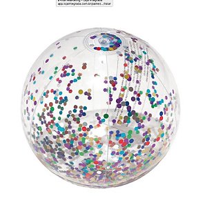 Mor Boia Inflável Globo Glitter