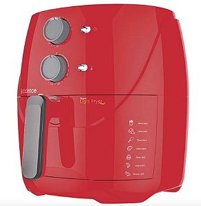 Cadence Fritadeira Sem Óleo 3,2L Super Light Fryer Colors Vermelha