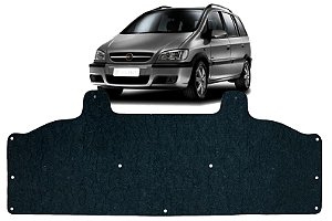 Forro Manta Acústica do Capô Chevrolet Zafira 2001 2002 2003 2004 2005 2006 2007 2008 2009 2010 2011 2012 Automotiva Isolante Adesivado com Presilhas Modelo Original