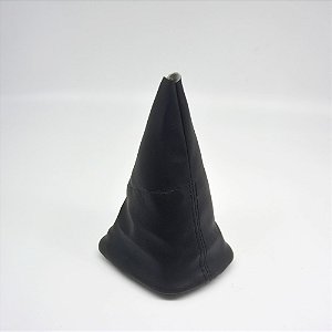 Coifa da Alavanca de Cambio Carro Volkswagen Gol G4 2005/14 - Com Base / Cor: PRETA