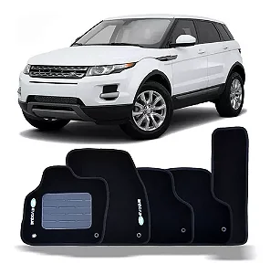 Jogo De Tapete Carpete Evoque Com Logo Bordado 2011 A 2018