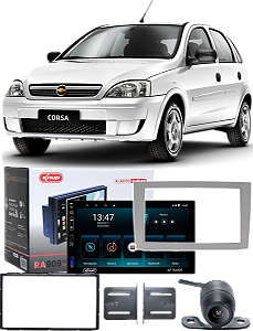 Central Multimidia Android 11 Carplay Gps Corsa 2010 2011 2012