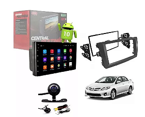 Central Kit Multimídia Espelhamento Android Corolla 09/13