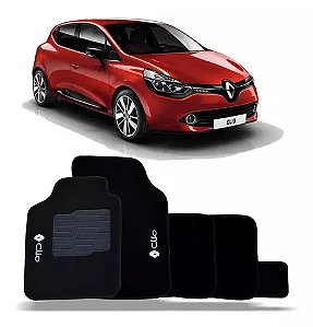 Jogo De Tapete Carpete Bordado Renault Clio 1996 A 2018