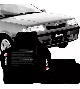 Jogo De Tapetes Tempra 1991-1999 Personalizado Carpete 5 Pçs