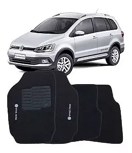 Jogo De Tapetes Vw Space Cross Carpete Bordado Personalizado