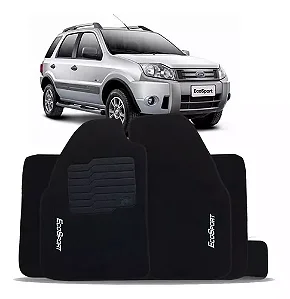 Jogo De Tapetes Com Logo Ecosport 2008 A 2012