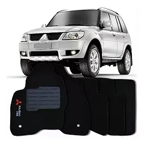 Jogo Tapete Pajero Tr4 2005 2006 2007 2008 2009 2010 Preto