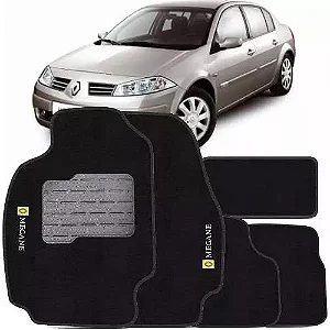 Jogo Tapete Carpete Renault Megane 2007 2008 2009 2010 2011