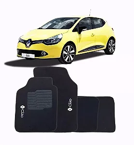 Oferta Jogo De Tapetes Carpete Feltro Aveludado Renault Clio