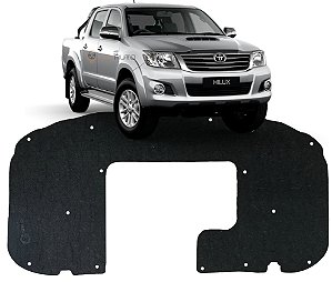 Manta Forro De Capô Hilux Sw4 2012 2013 2014 2015 Com Abertura De Ar