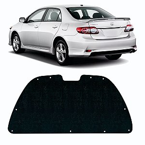 Forro Tampa Porta Malas Toyota Corolla 2009 2014 + Presilhas
