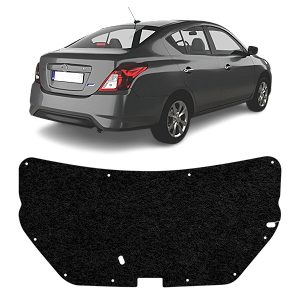 Forro Tampa Porta Malas Nissan Versa 2012-2019 + Presilhas
