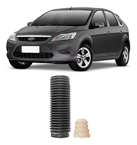 Kit Batente + Coifas Amortecedor Dianteiro Focus 2001 A 2008