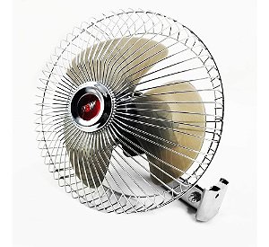 Ventilador Automotivo 8'' Polegadas 12v Oscilação Carro Van