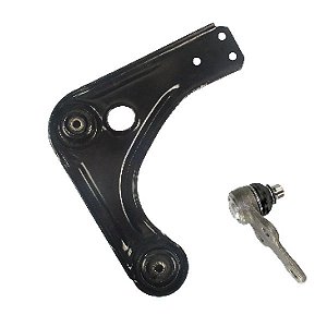 Par Bandeja De Suspensão Com Pivô Ford Ka 1996 Até 2007 Fiesta 1994 Até 1996