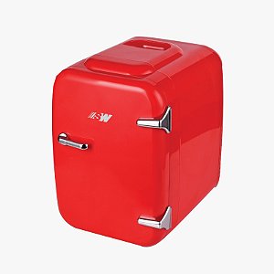 Mini Geladeira Retrô Frezzer Bivolt 4 Litros
