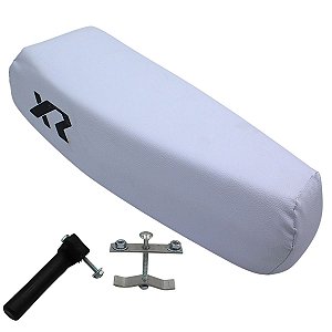 Banco De Mobilete Bikelete Caloi Xr + Presilha + Canote Branco
