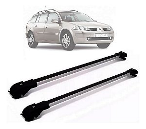 Travessa Aluminio Megane Grand Tour 2006 Até 2012 Slim Preto