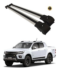 Travessa Aluminio S-10 2012 Até 2016 Larga Preto