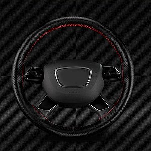 Capa De Volante Revestir Costurada Volkswagen Ford Chevrolet Fiat - Universal.
