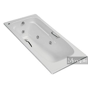 Banheira Individual Com Hidromassagem Biela Mondialle