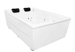 Banheira Dupla Com Hidromassagem Roma Premium Mondialle