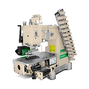 Ponto Corrente 12 agulhas 1/4 cilindrica (c/ kit para Lastex) MARCA: SEWPOWER / MODELO: SP-008-12064PQ2-DS/S