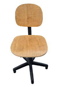 Cadeira para Costureira ergonomica assento madeira 16 mm MARCA: SHALON / MODELO: SF-100