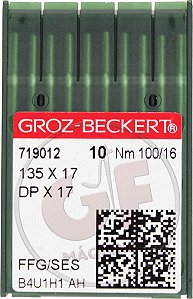 Agulha DPx17 16 MARCA: Groz Beckert / MODELO: DPx17 16