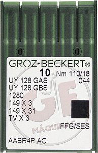 Agulha UYx128 18 MARCA: Groz Beckert / MODELO: UYx128 18