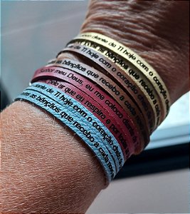 Pulseira Gratidão Feminina -2 voltas