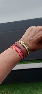 Pulseira Feminina N Senhora das Lágrimas - 2 voltas