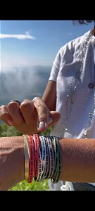 Pulseira Oração N Senhora de Guadalupe Feminina- 2 voltas