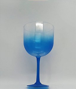 Taça Gin Degradê Azul 580ml Unidade