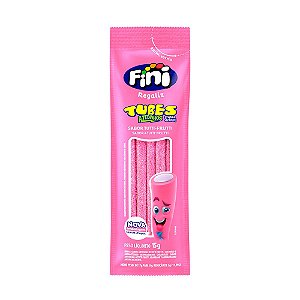 Bala Tubes Fini Tutti-Frutti Azedinhos 15 Gramas Unidade