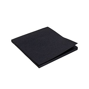 Bloco Adesivo Keep Para Recados, Anotações e Lembretes Cor Preto  75X75mm (7,5cm Largura x 7,5 Altura) R.EI015 Com 50 Folhas