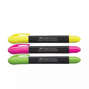 Marca Texto em Gel Faber Castell Cor Amarelo R.155707 a Unidade