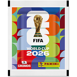 Pacote de Figurinhas Oficial Panini Copa do Mundo 2026 Unidade