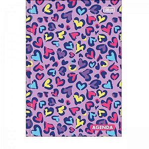Agenda Costurada 3 Dias Por Página Tilibra D+ Permanente 13,5cm X 19,2cm Com  80 Folhas R:302082