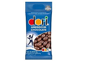 Amendoim Dori Chocolate Confeitado 70 Gramas R.9002020 Unidade
